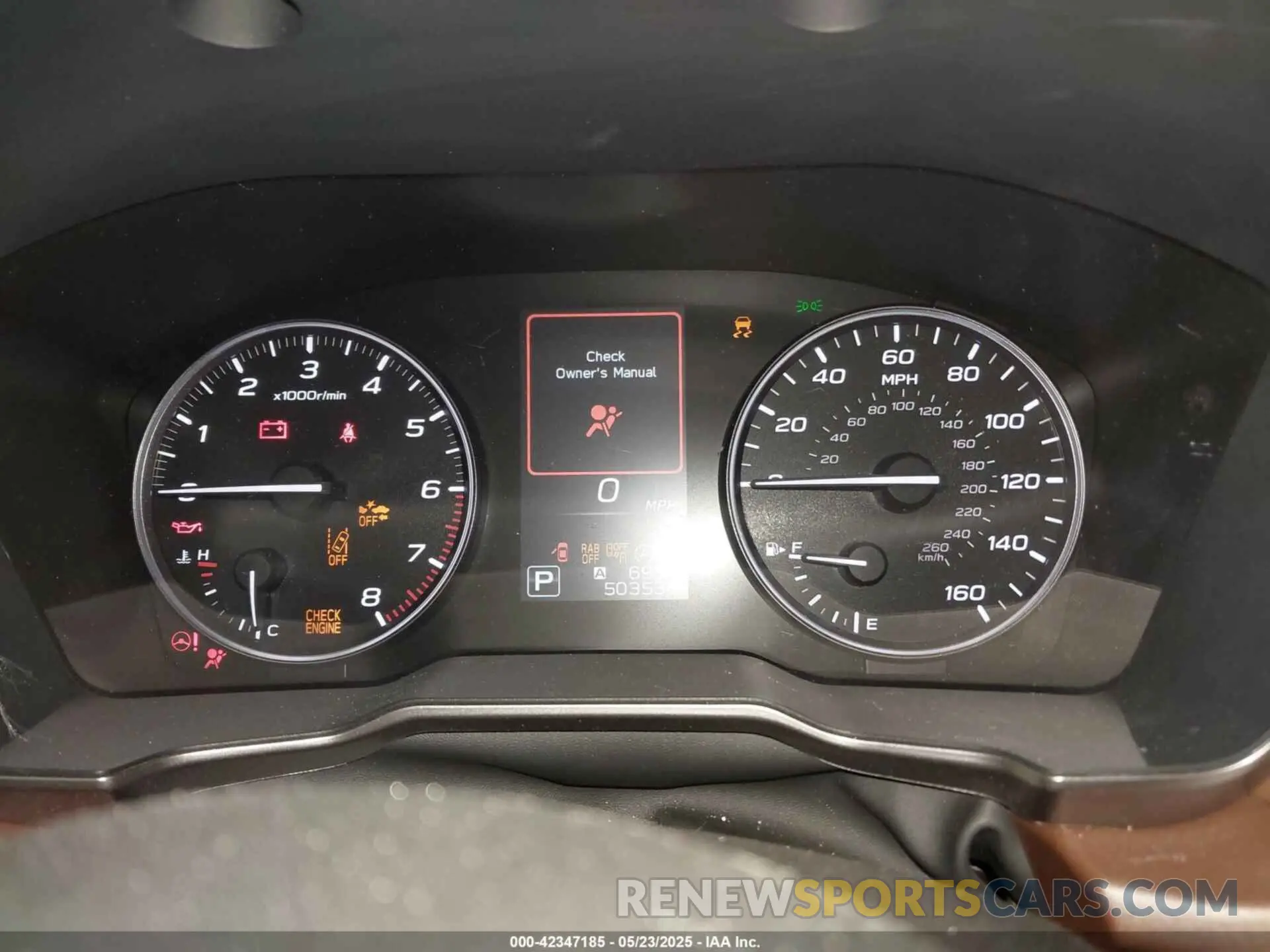7 fotografías del automóvil dañado 4S4BTGPDXL3110036 SUBARU OUTBACK 2020