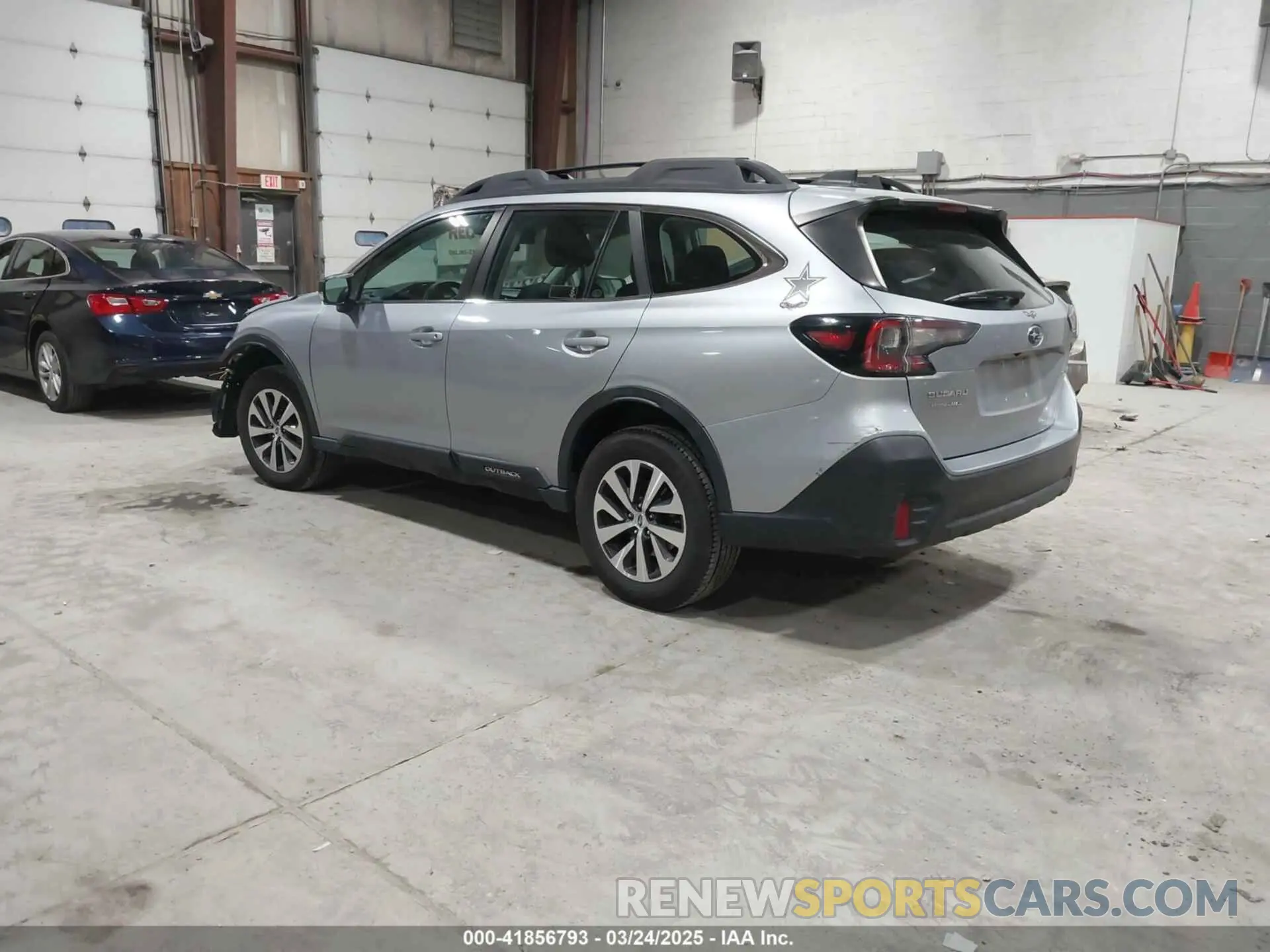3 fotografías del automóvil dañado 4S4BTAAC9M3106994 SUBARU OUTBACK 2021