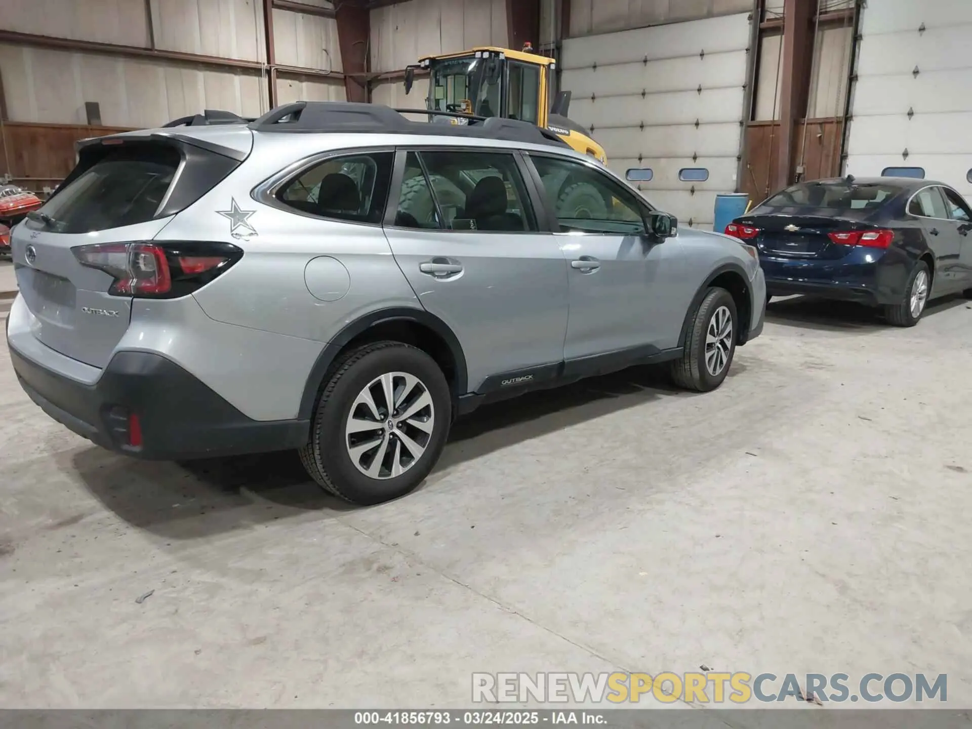 4 fotografías del automóvil dañado 4S4BTAAC9M3106994 SUBARU OUTBACK 2021