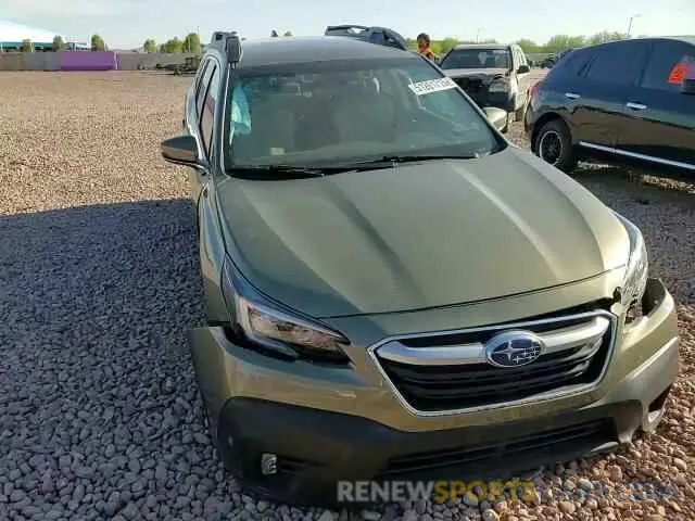 12 fotografías del automóvil dañado 4S4BTACC0M3116746 SUBARU OUTBACK 2021