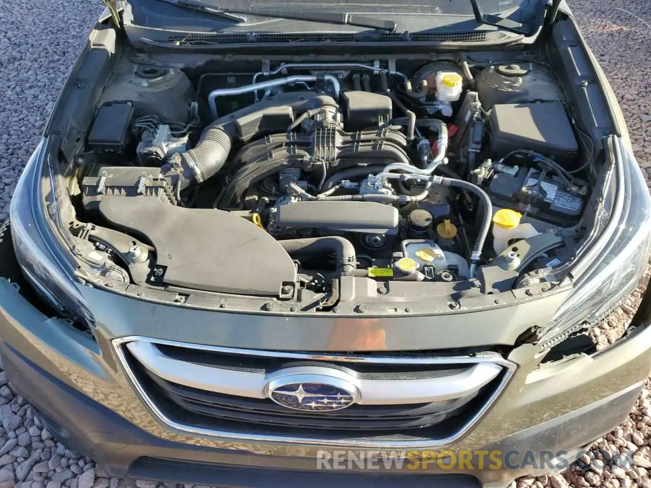 13 fotografías del automóvil dañado 4S4BTACC0M3116746 SUBARU OUTBACK 2021