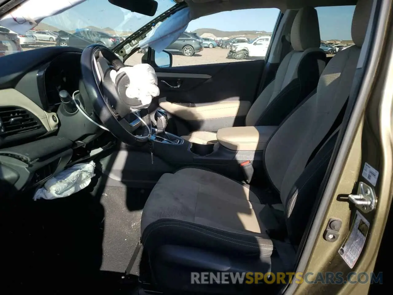 7 fotografías del automóvil dañado 4S4BTACC0M3116746 SUBARU OUTBACK 2021