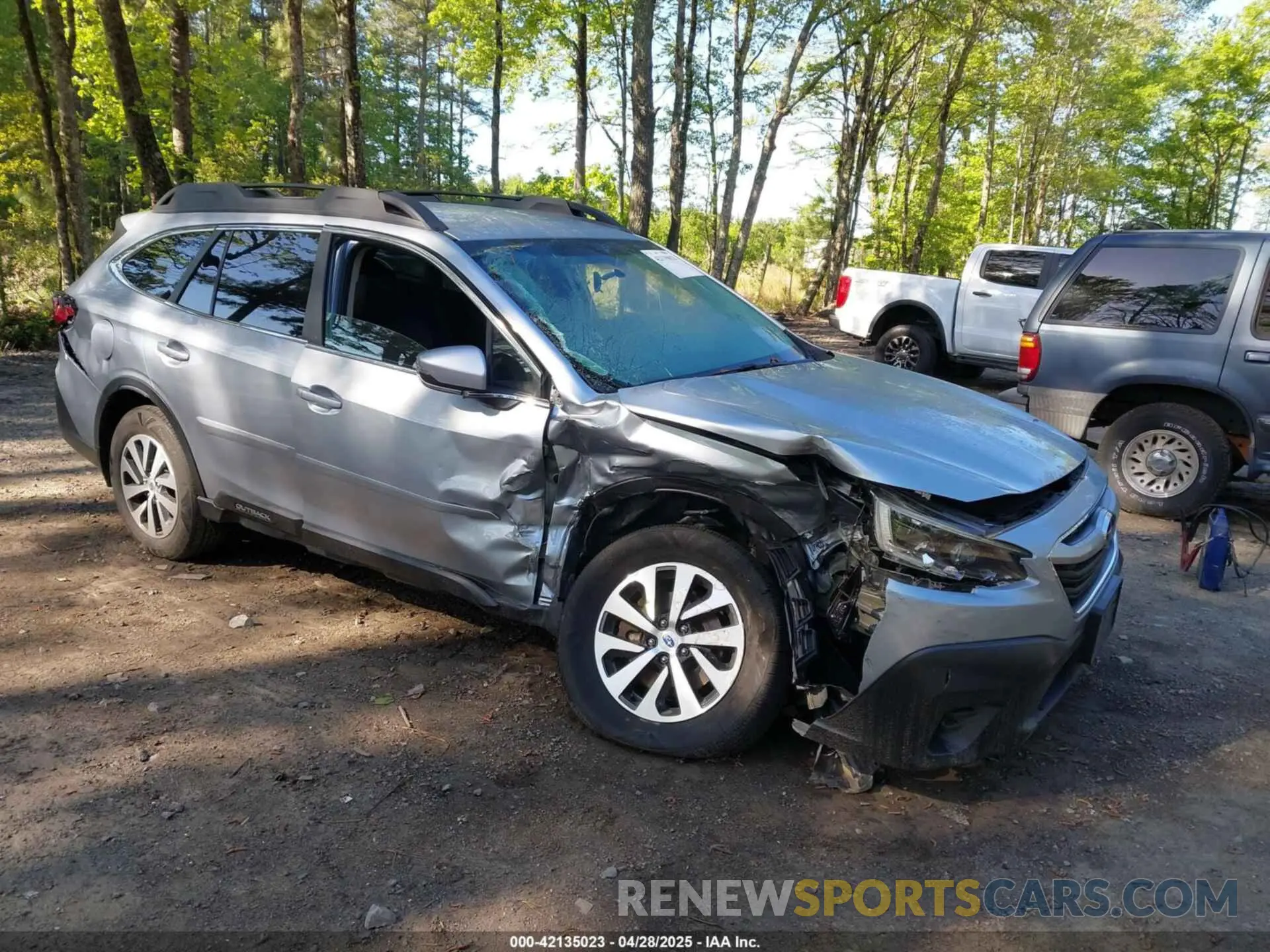1 fotografías del automóvil dañado 4S4BTACC1M3210201 SUBARU OUTBACK 2021