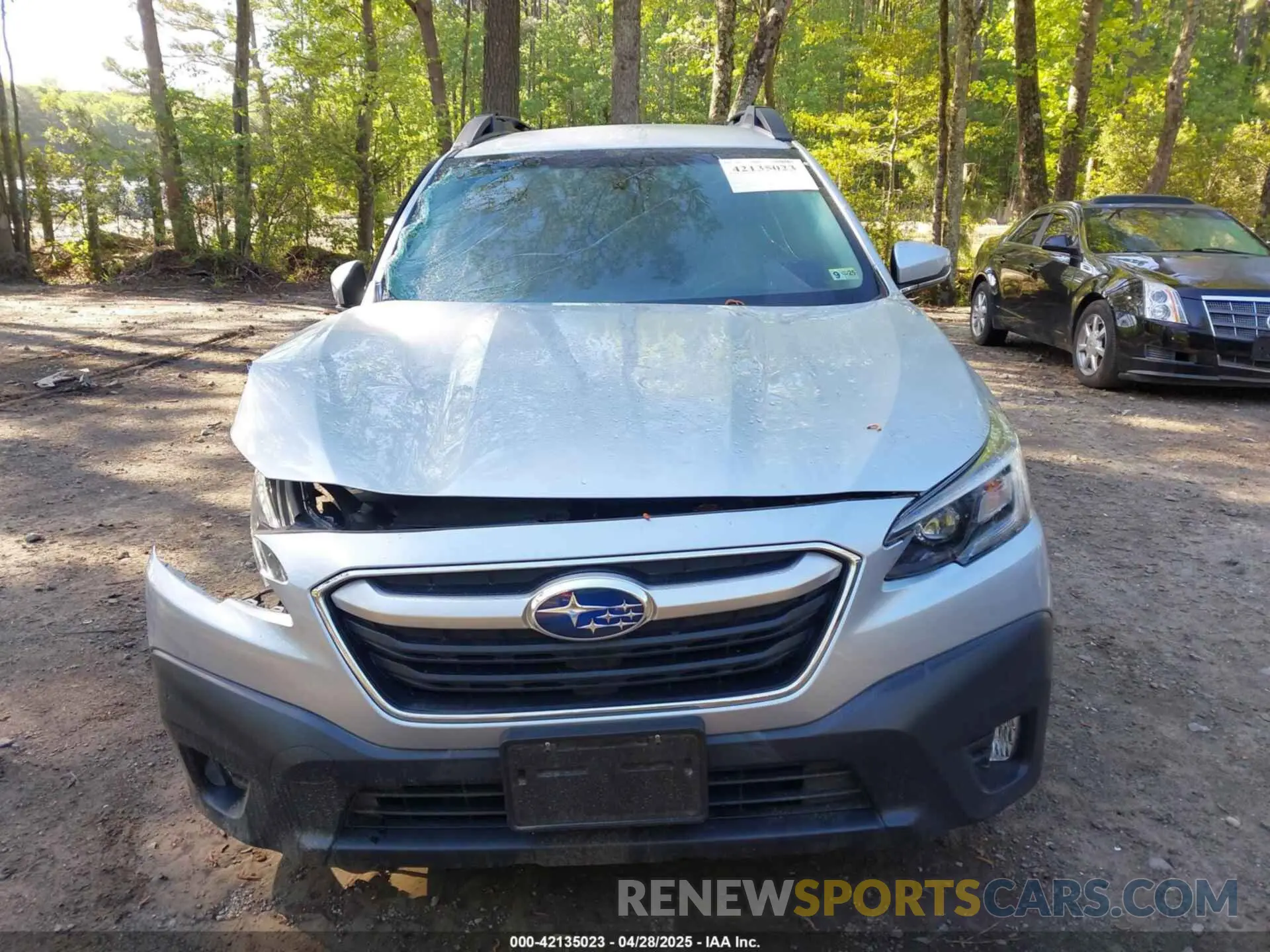 11 fotografías del automóvil dañado 4S4BTACC1M3210201 SUBARU OUTBACK 2021