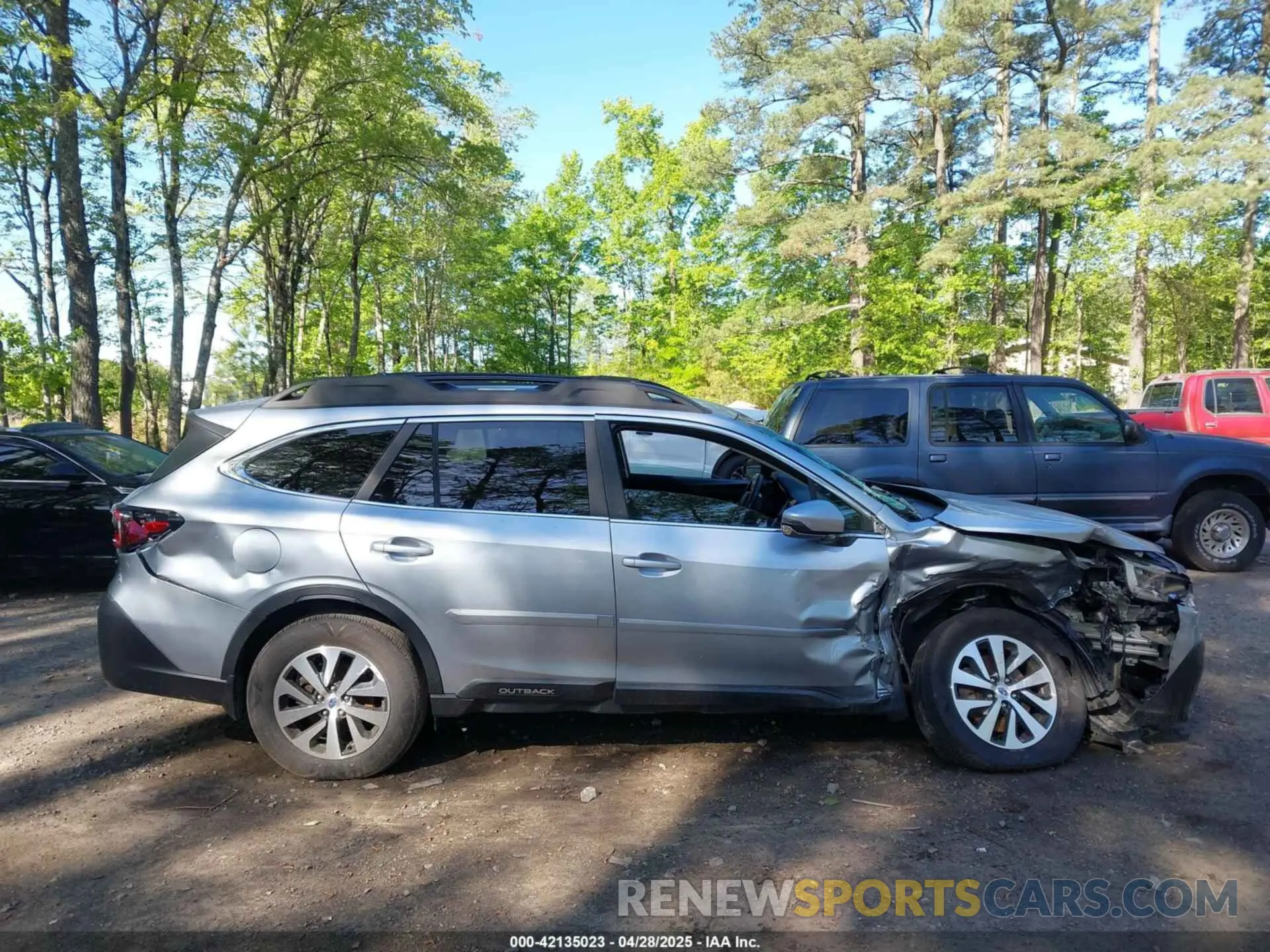 12 fotografías del automóvil dañado 4S4BTACC1M3210201 SUBARU OUTBACK 2021