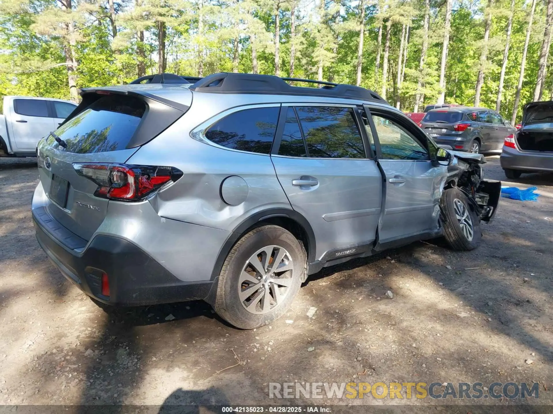 4 fotografías del automóvil dañado 4S4BTACC1M3210201 SUBARU OUTBACK 2021