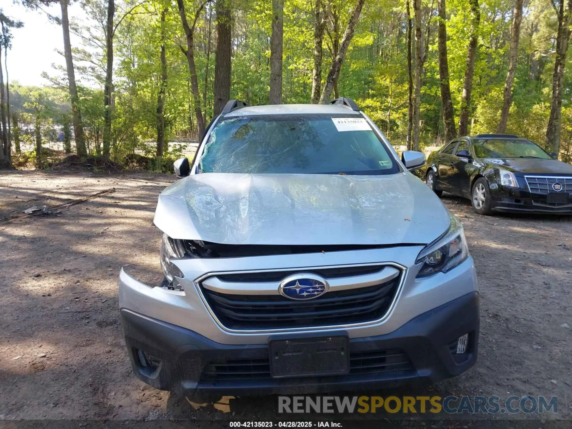 6 fotografías del automóvil dañado 4S4BTACC1M3210201 SUBARU OUTBACK 2021