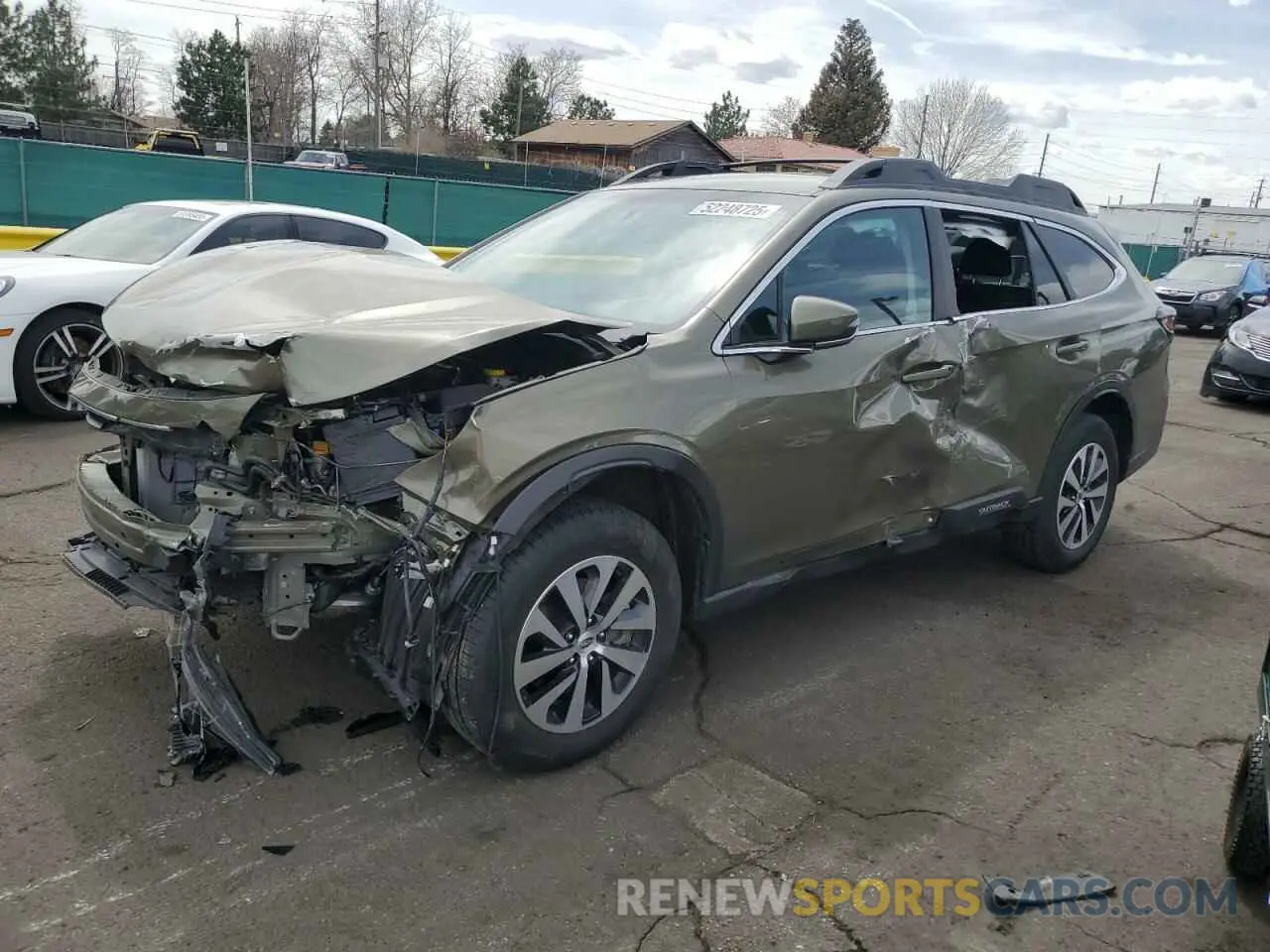 1 fotografías del automóvil dañado 4S4BTACC2M3171568 SUBARU OUTBACK 2021