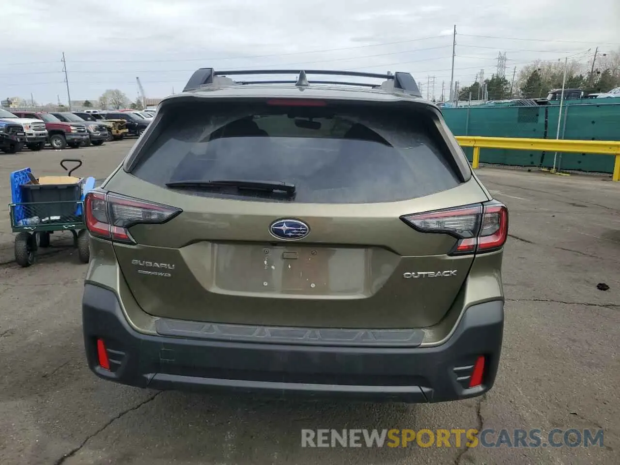 6 fotografías del automóvil dañado 4S4BTACC2M3171568 SUBARU OUTBACK 2021
