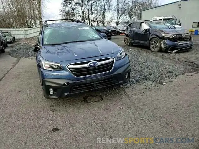 11 fotografías del automóvil dañado 4S4BTACC3M3138661 SUBARU OUTBACK 2021