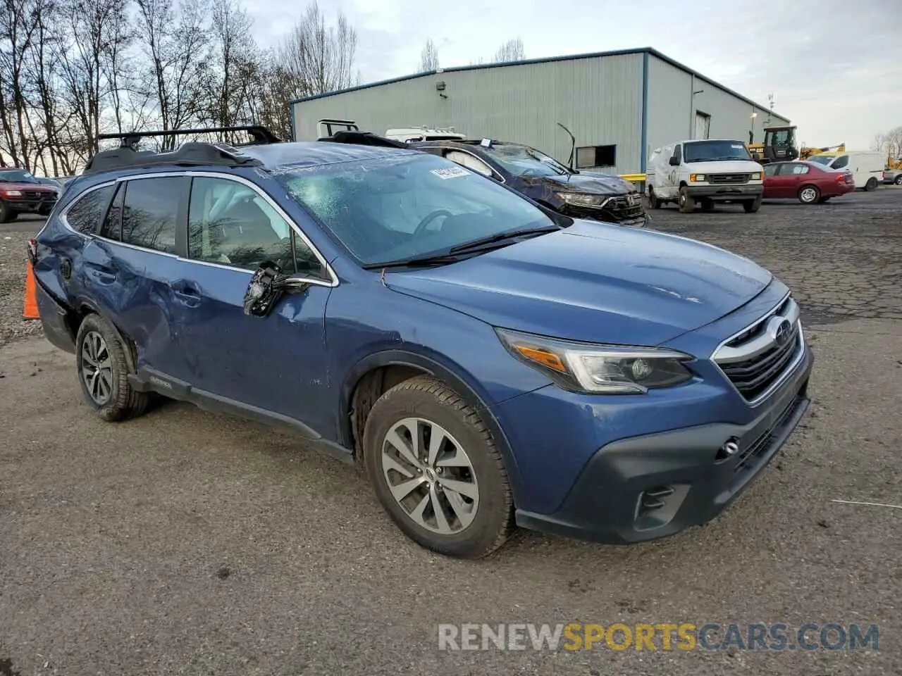 4 fotografías del automóvil dañado 4S4BTACC3M3138661 SUBARU OUTBACK 2021