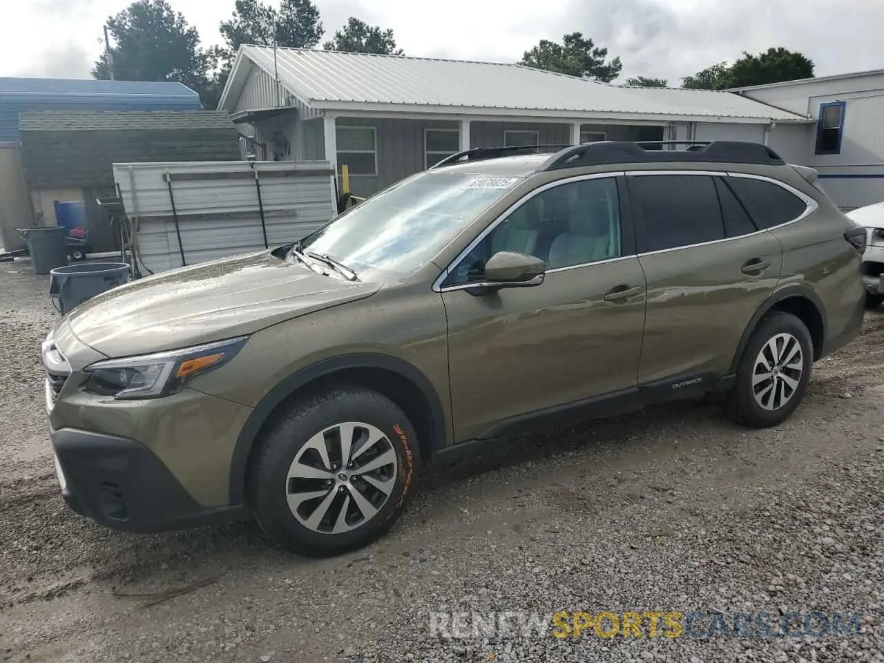 1 fotografías del automóvil dañado 4S4BTACC4M3183866 SUBARU OUTBACK 2021