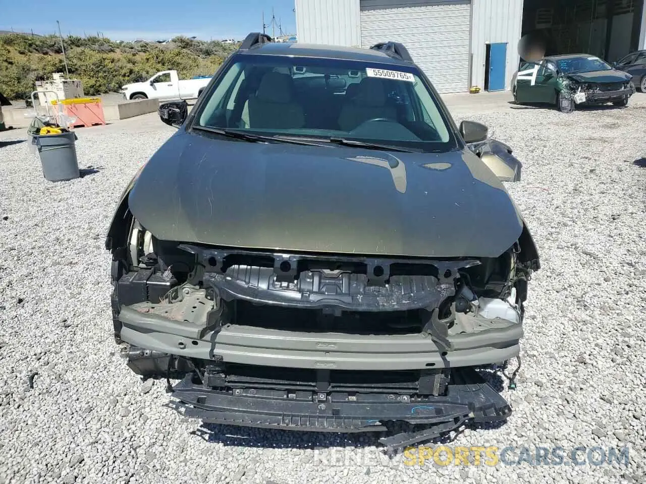 5 fotografías del automóvil dañado 4S4BTACC5M3103393 SUBARU OUTBACK 2021