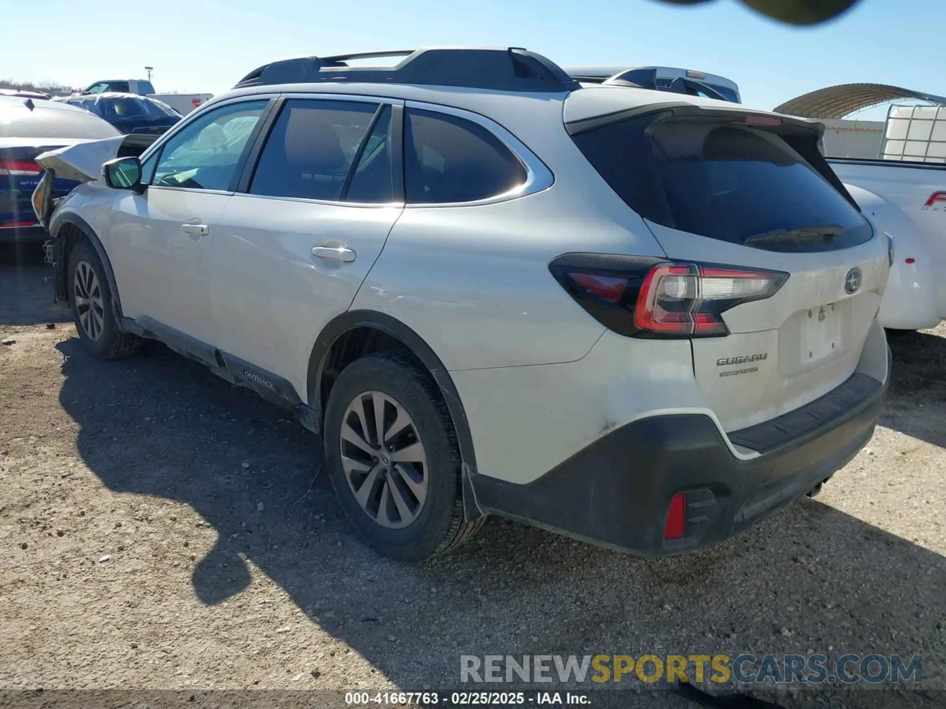 3 fotografías del automóvil dañado 4S4BTACC6M3205978 SUBARU OUTBACK 2021