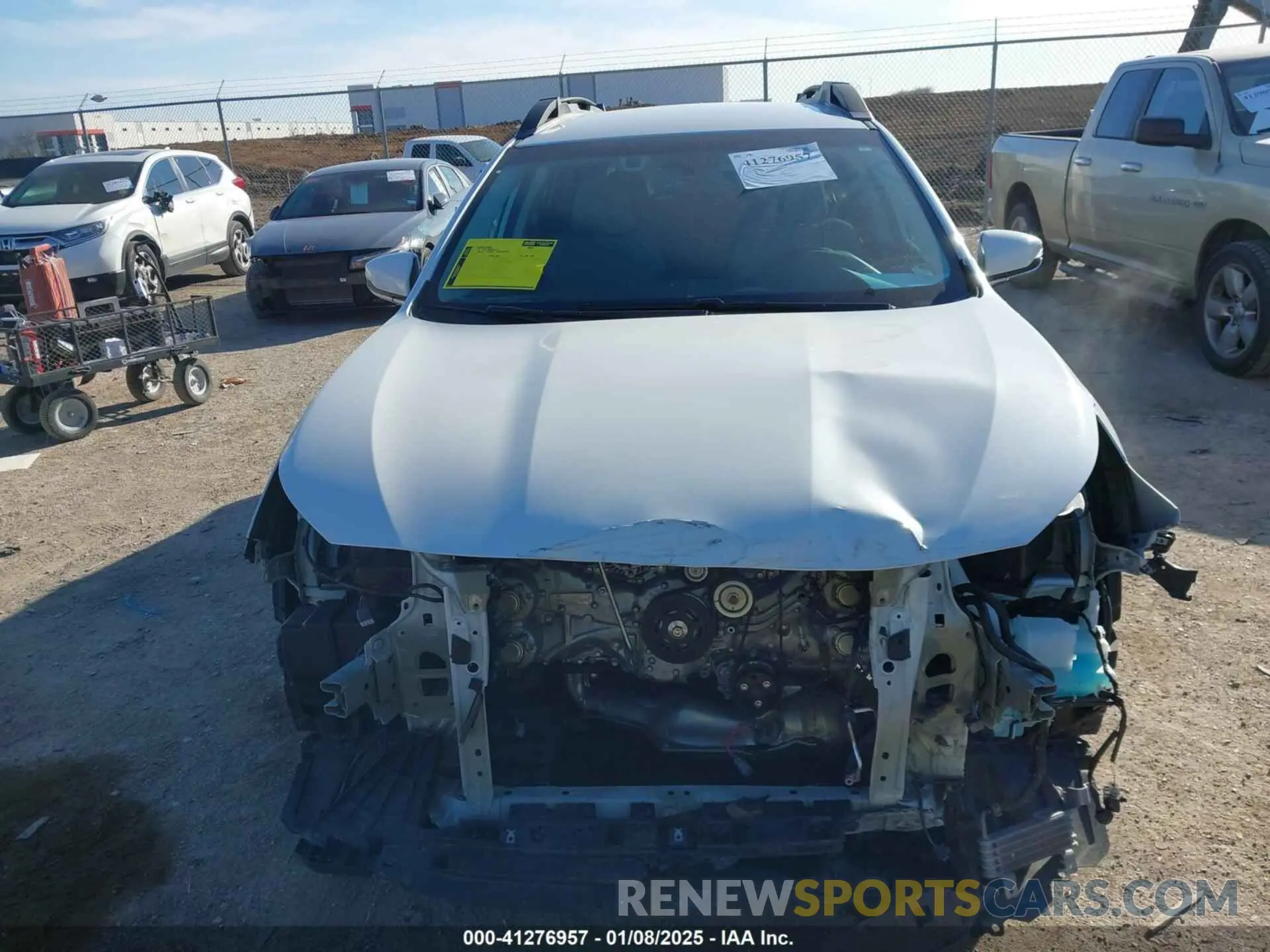 12 fotografías del automóvil dañado 4S4BTADC0M3212150 SUBARU OUTBACK 2021