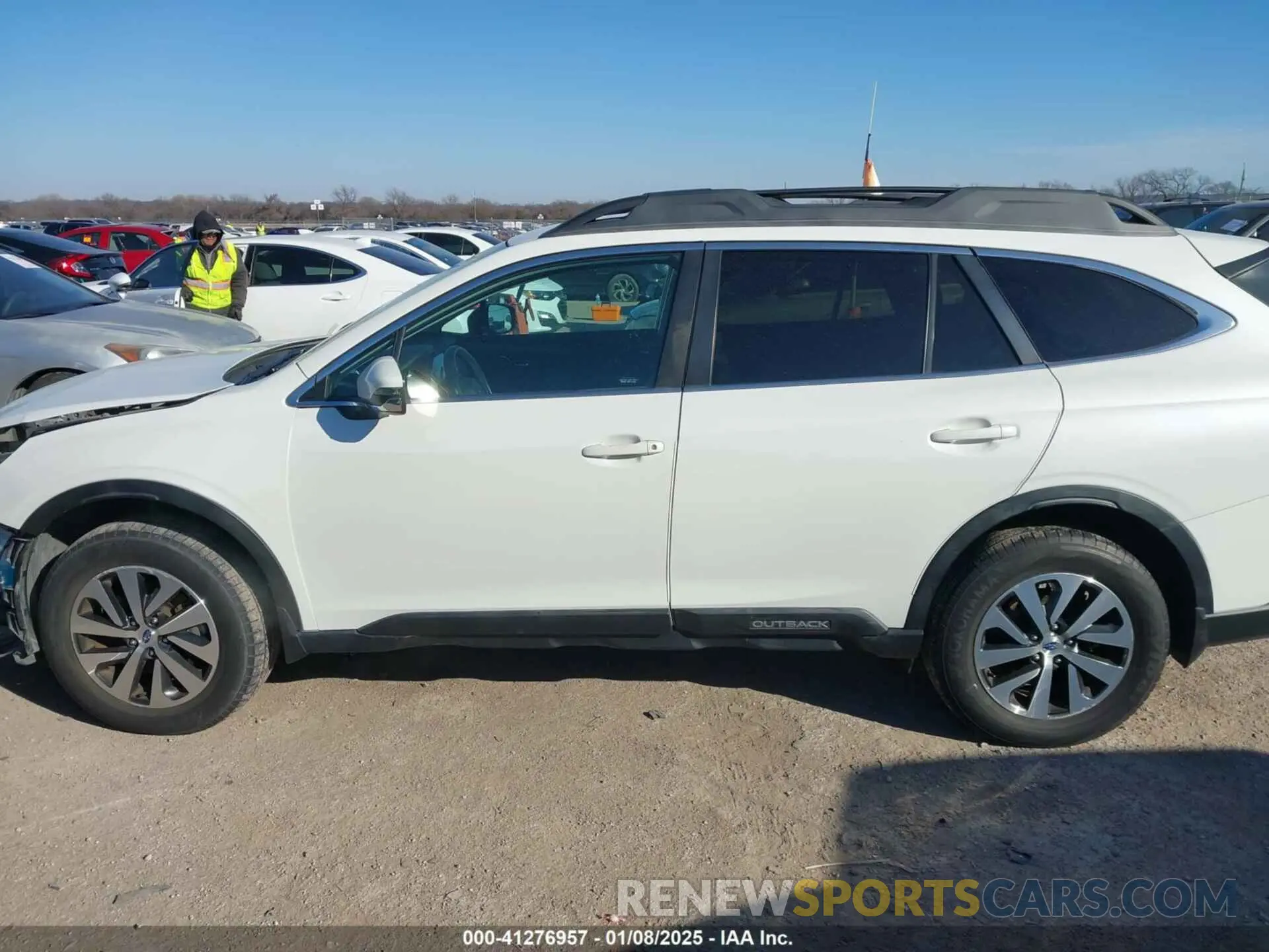 14 fotografías del automóvil dañado 4S4BTADC0M3212150 SUBARU OUTBACK 2021
