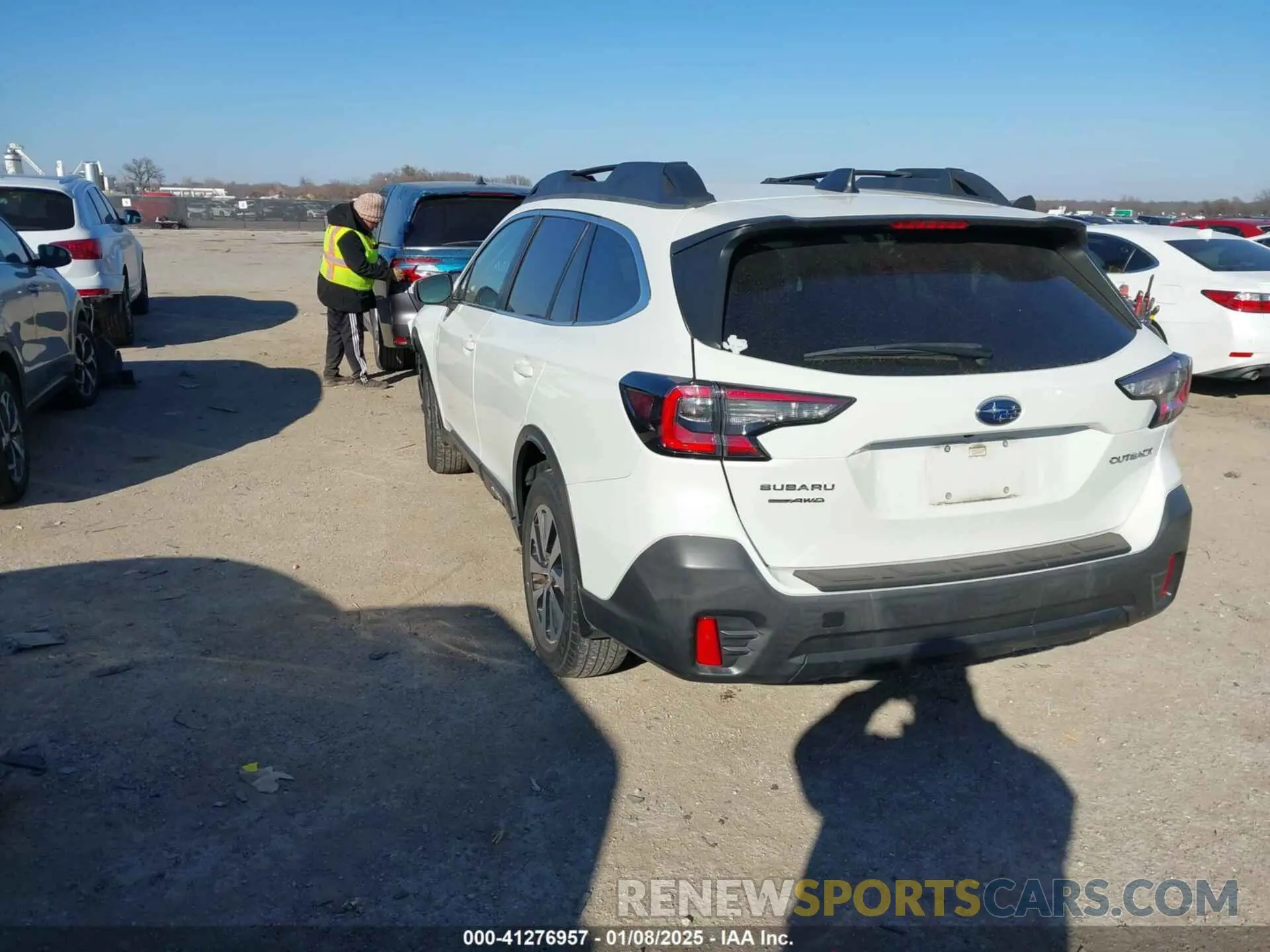 3 fotografías del automóvil dañado 4S4BTADC0M3212150 SUBARU OUTBACK 2021
