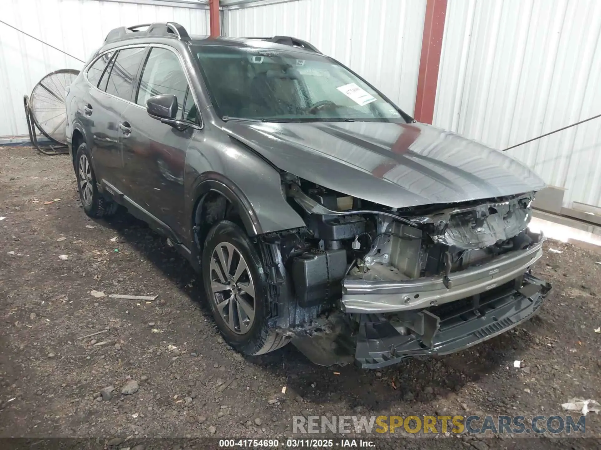 1 fotografías del automóvil dañado 4S4BTADC2M3168085 SUBARU OUTBACK 2021