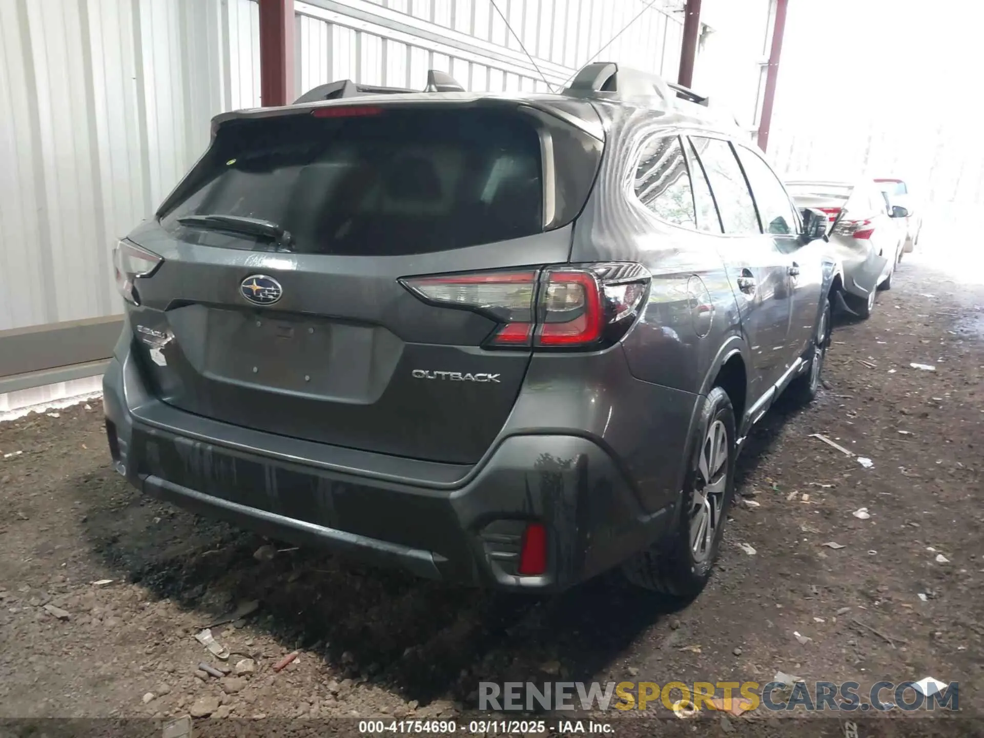 4 fotografías del automóvil dañado 4S4BTADC2M3168085 SUBARU OUTBACK 2021