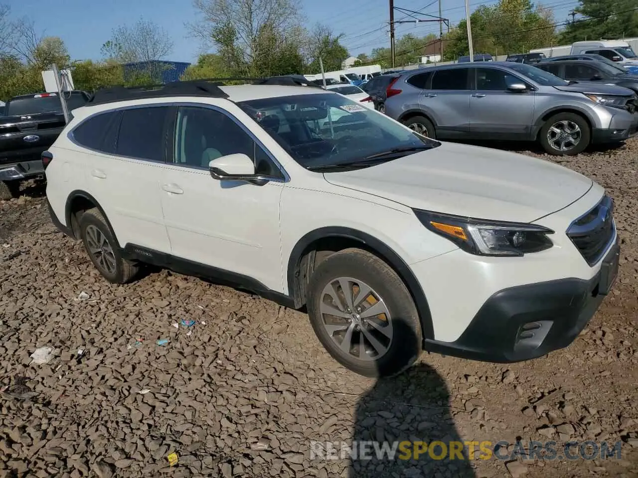 4 fotografías del automóvil dañado 4S4BTADC3M3209095 SUBARU OUTBACK 2021