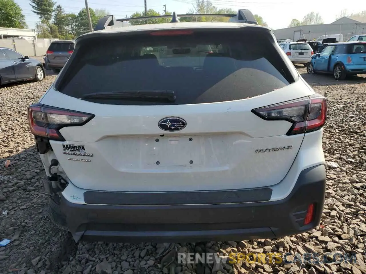 6 fotografías del automóvil dañado 4S4BTADC3M3209095 SUBARU OUTBACK 2021