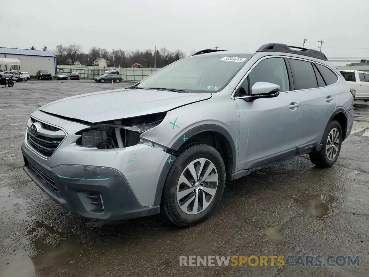 1 fotografías del automóvil dañado 4S4BTADC4M3199287 SUBARU OUTBACK 2021