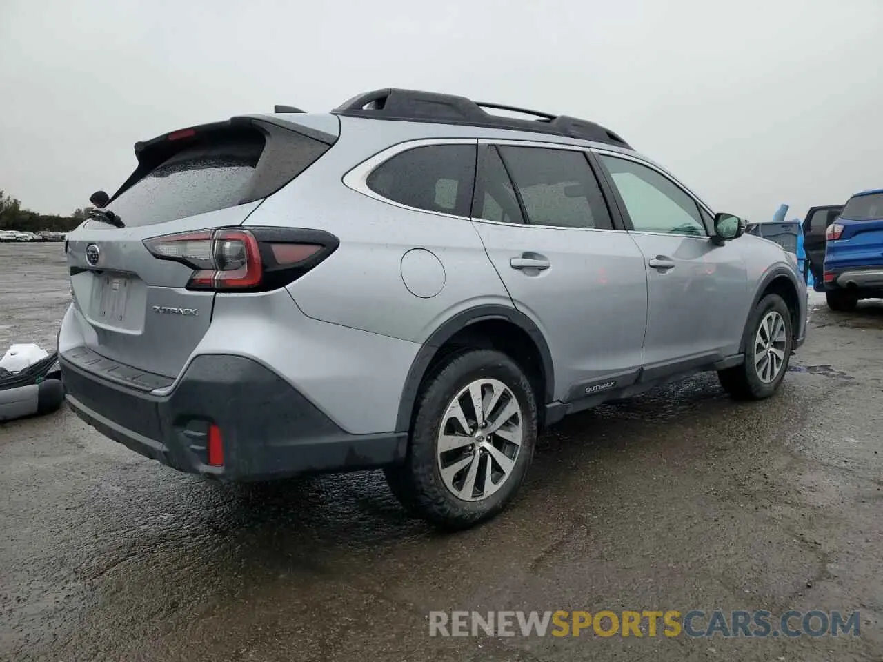 3 fotografías del automóvil dañado 4S4BTADC4M3199287 SUBARU OUTBACK 2021