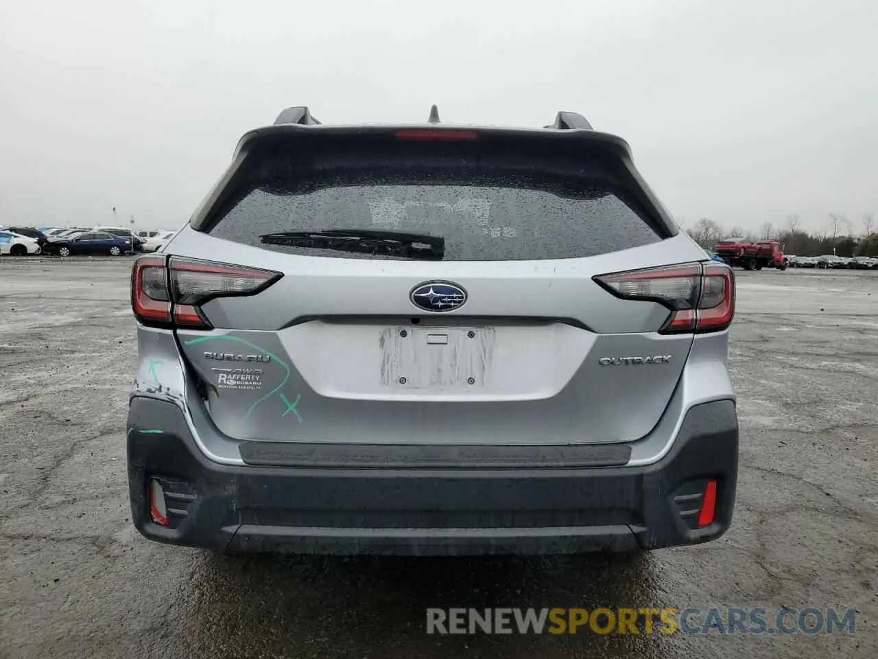 6 fotografías del automóvil dañado 4S4BTADC4M3199287 SUBARU OUTBACK 2021