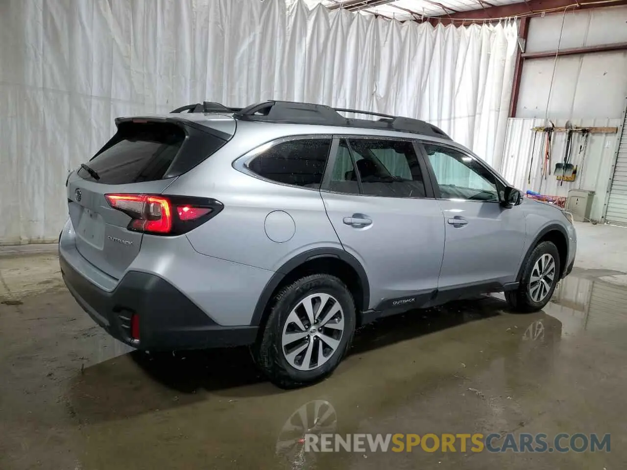 3 fotografías del automóvil dañado 4S4BTADC5M3182417 SUBARU OUTBACK 2021