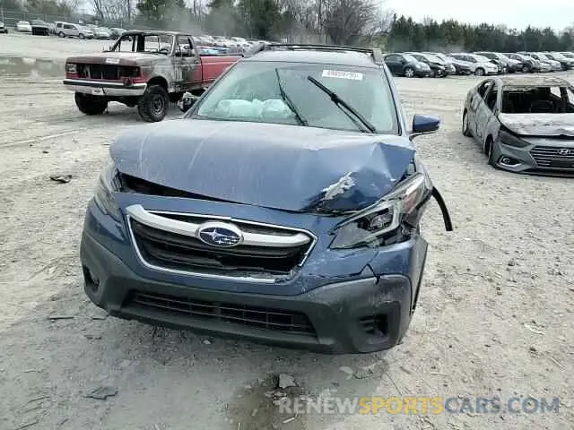 11 fotografías del automóvil dañado 4S4BTADC8M3153946 SUBARU OUTBACK 2021