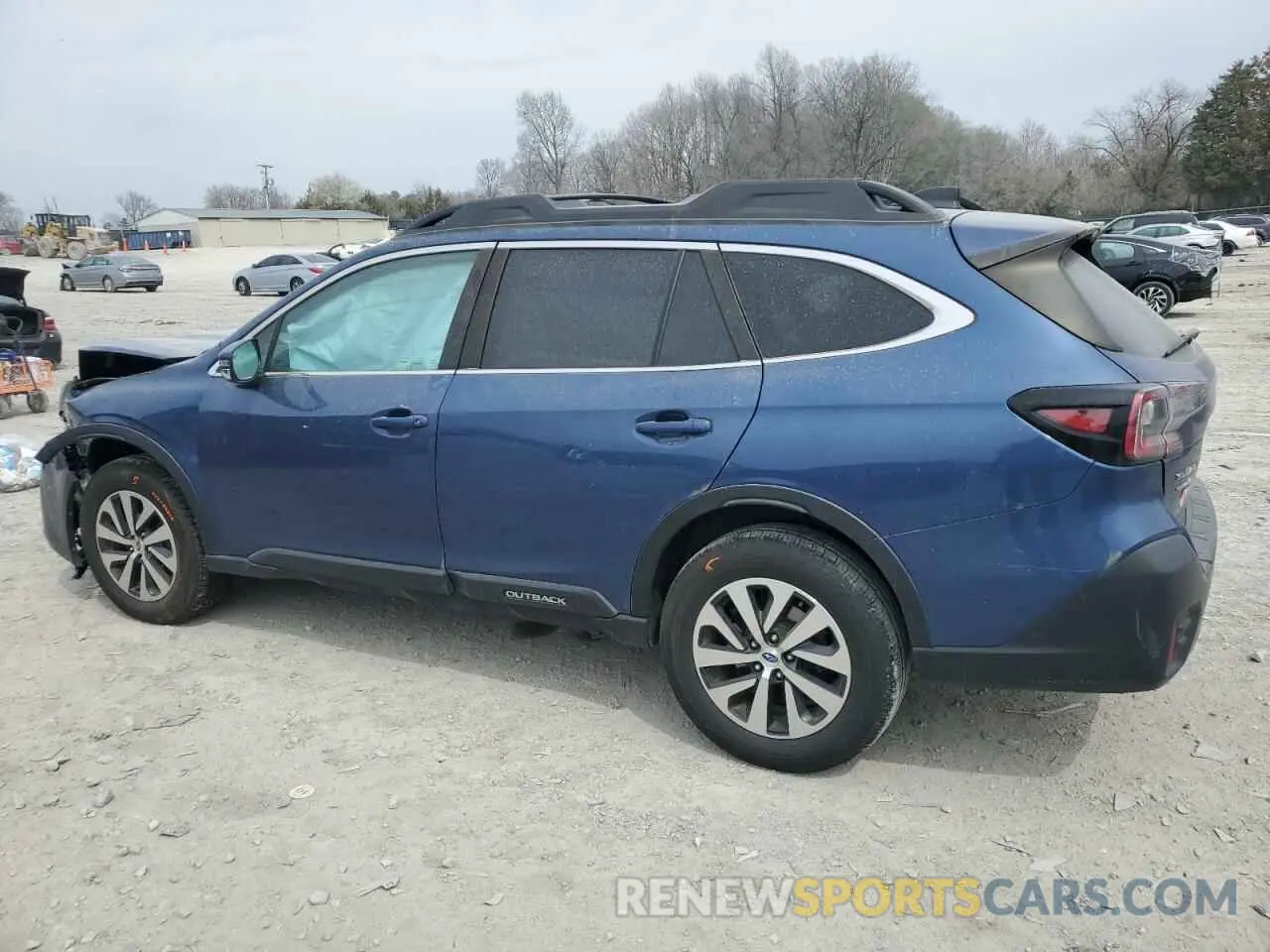2 fotografías del automóvil dañado 4S4BTADC8M3153946 SUBARU OUTBACK 2021