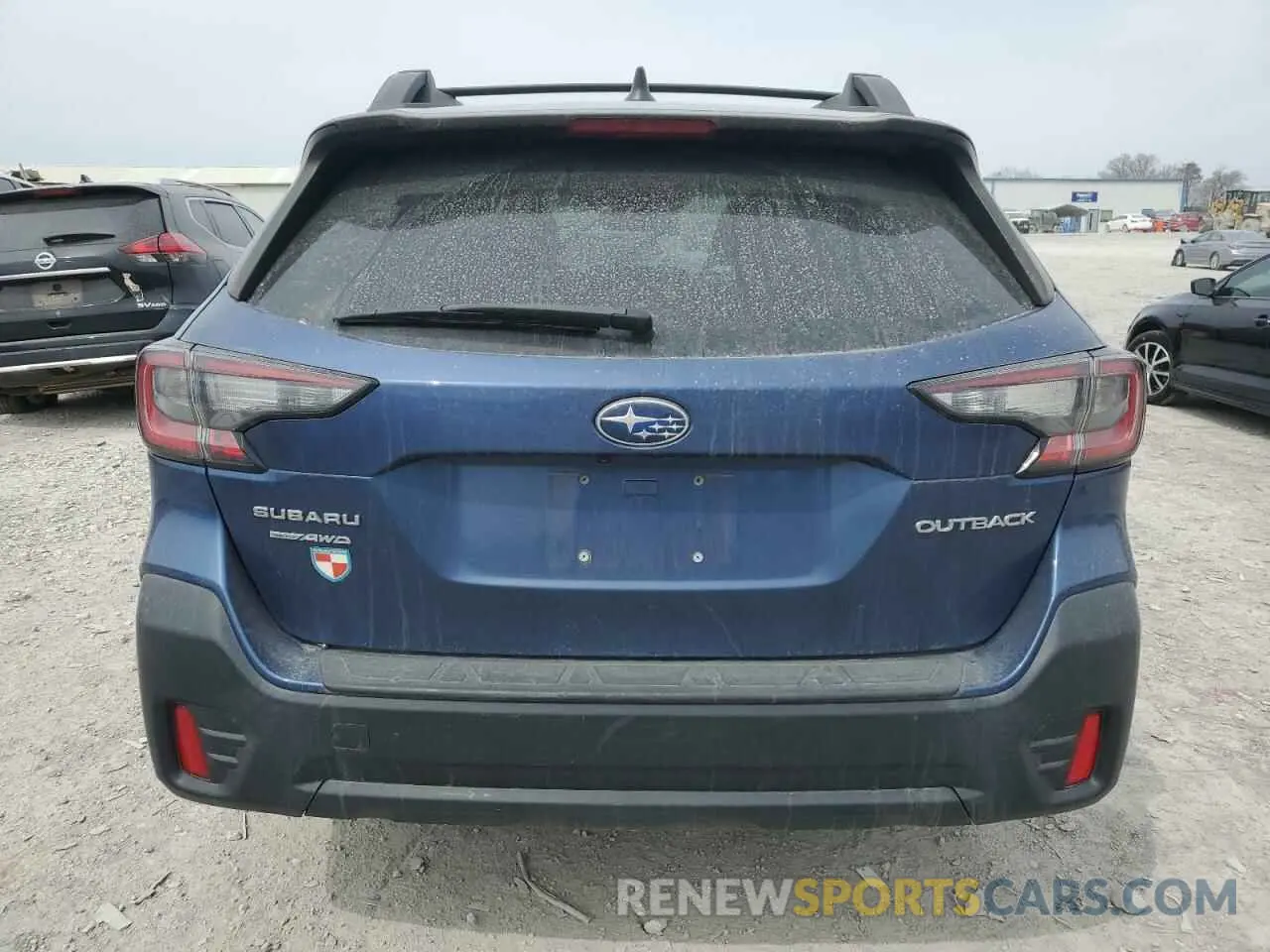 6 fotografías del automóvil dañado 4S4BTADC8M3153946 SUBARU OUTBACK 2021