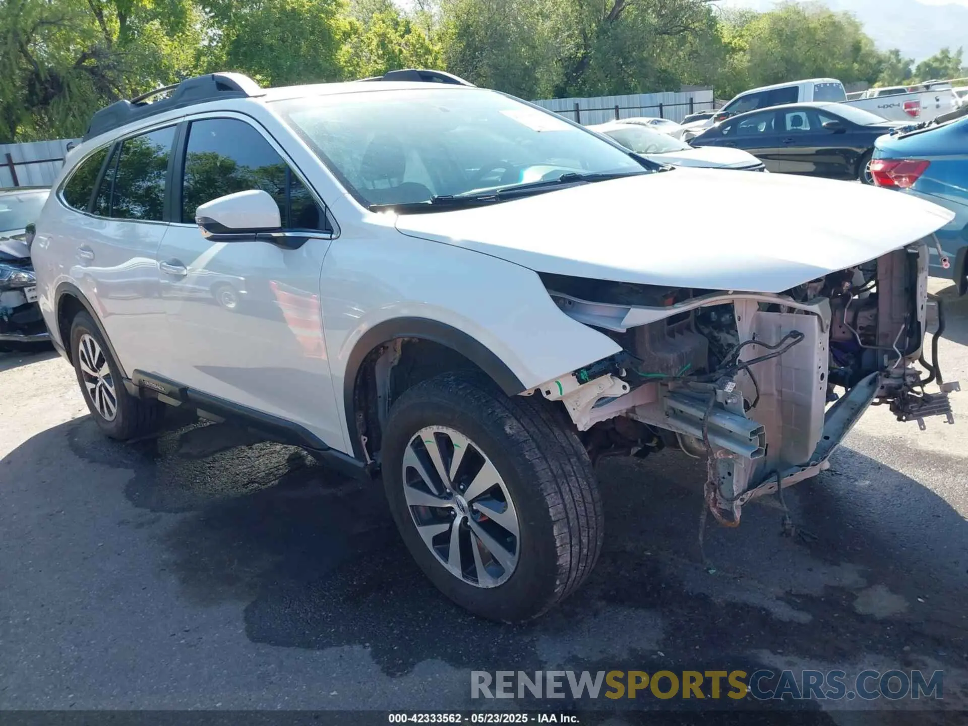 1 fotografías del automóvil dañado 4S4BTAFC0M3165506 SUBARU OUTBACK 2021