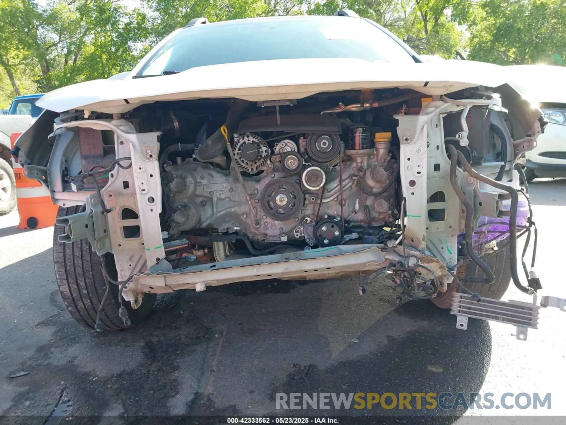 6 fotografías del automóvil dañado 4S4BTAFC0M3165506 SUBARU OUTBACK 2021