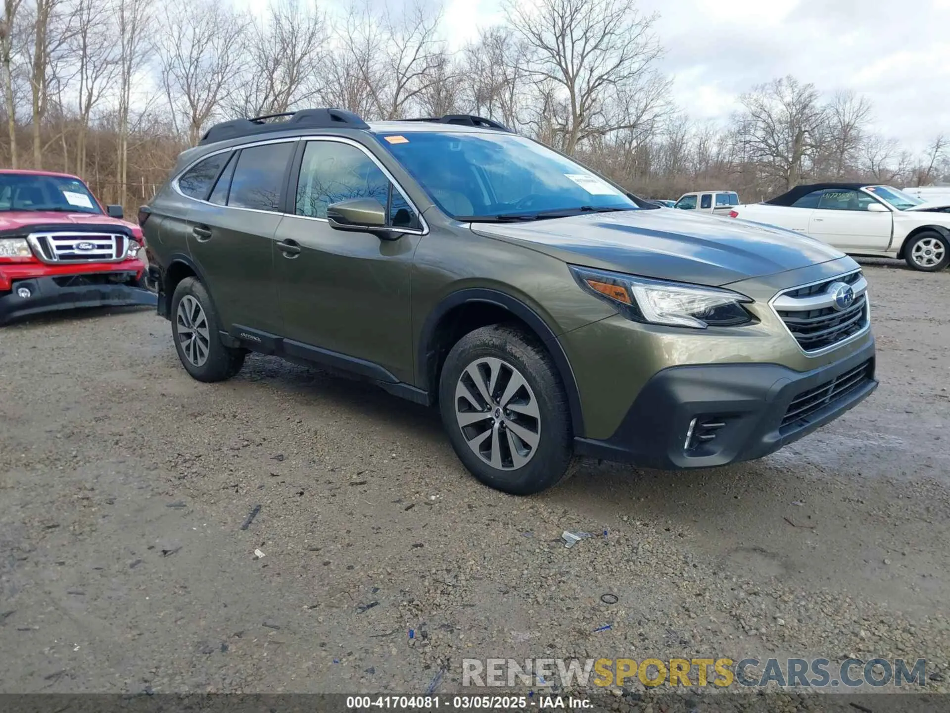 1 fotografías del automóvil dañado 4S4BTAFC2M3150652 SUBARU OUTBACK 2021
