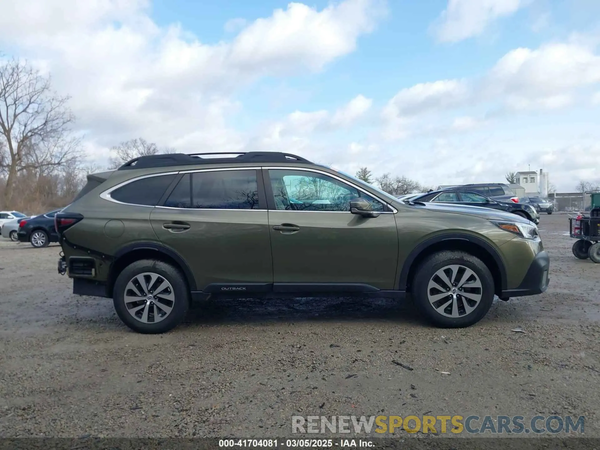 14 fotografías del automóvil dañado 4S4BTAFC2M3150652 SUBARU OUTBACK 2021