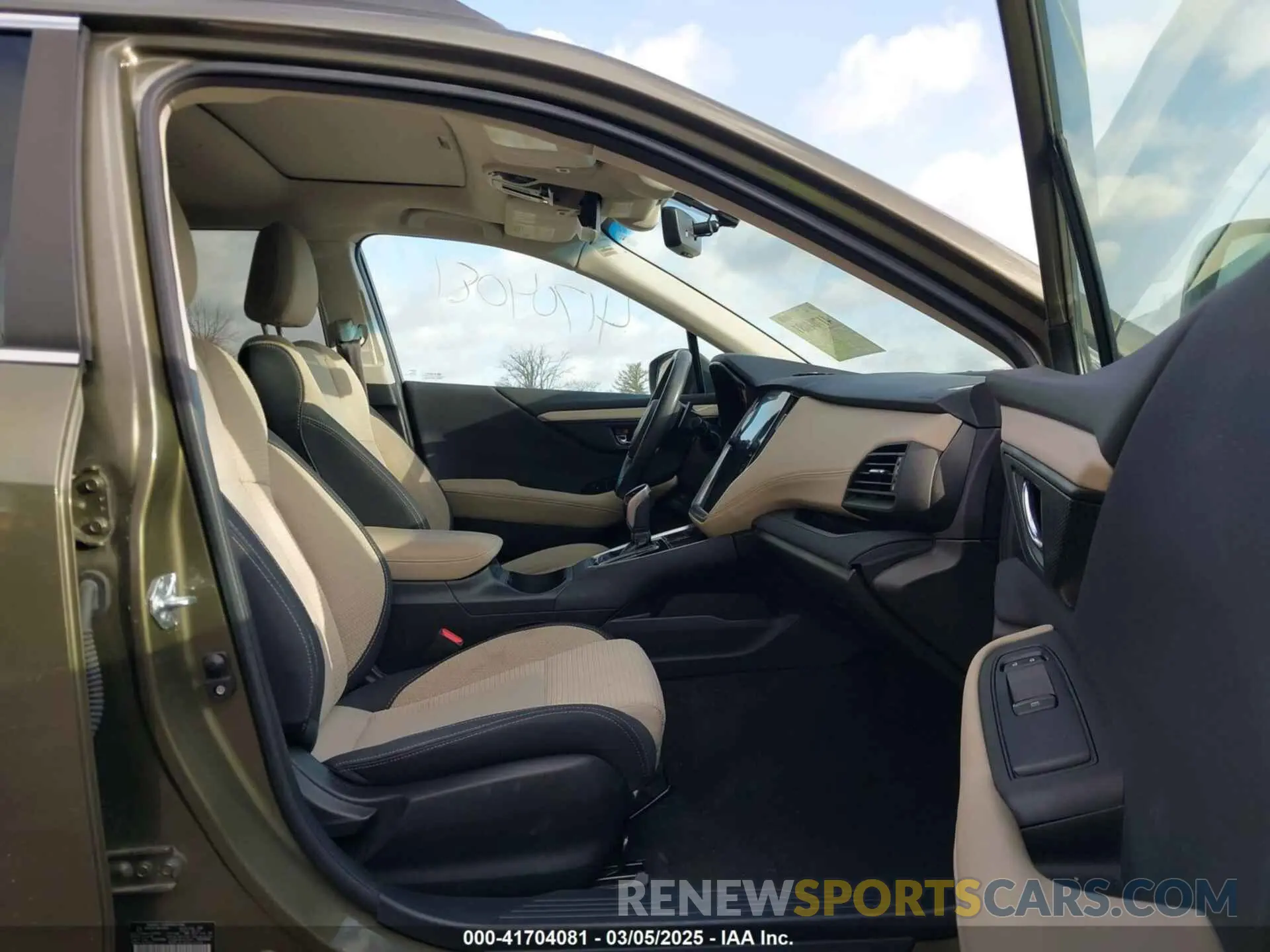 5 fotografías del automóvil dañado 4S4BTAFC2M3150652 SUBARU OUTBACK 2021