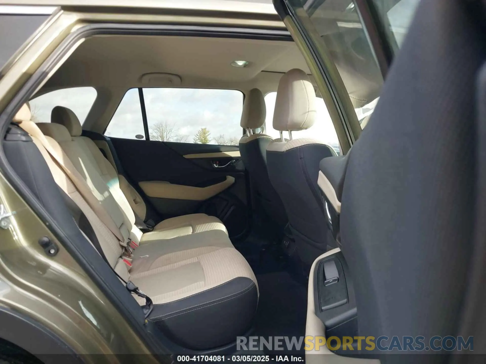 8 fotografías del automóvil dañado 4S4BTAFC2M3150652 SUBARU OUTBACK 2021