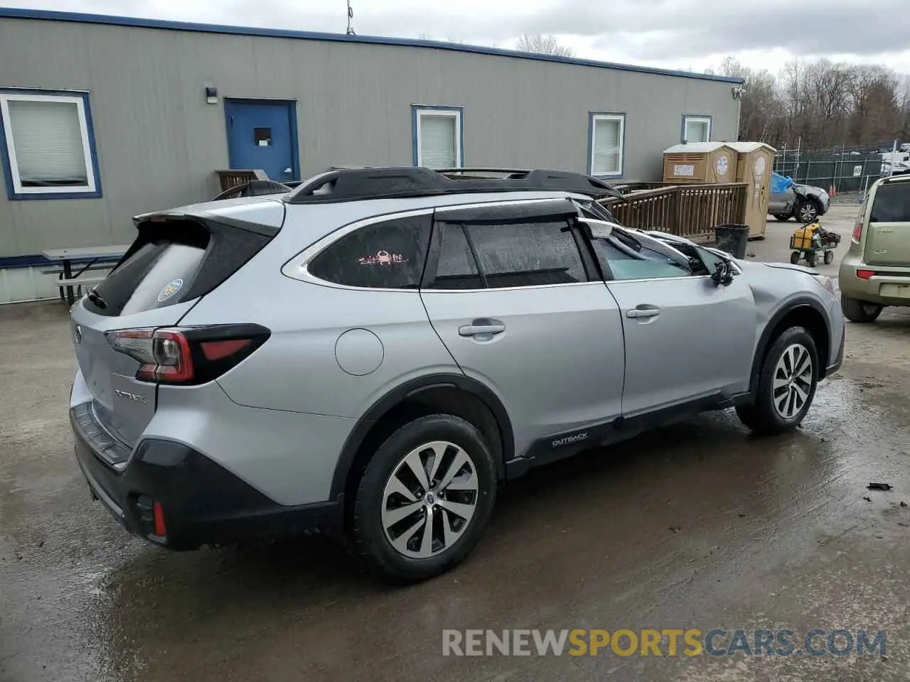 3 fotografías del automóvil dañado 4S4BTAFC2M3217931 SUBARU OUTBACK 2021