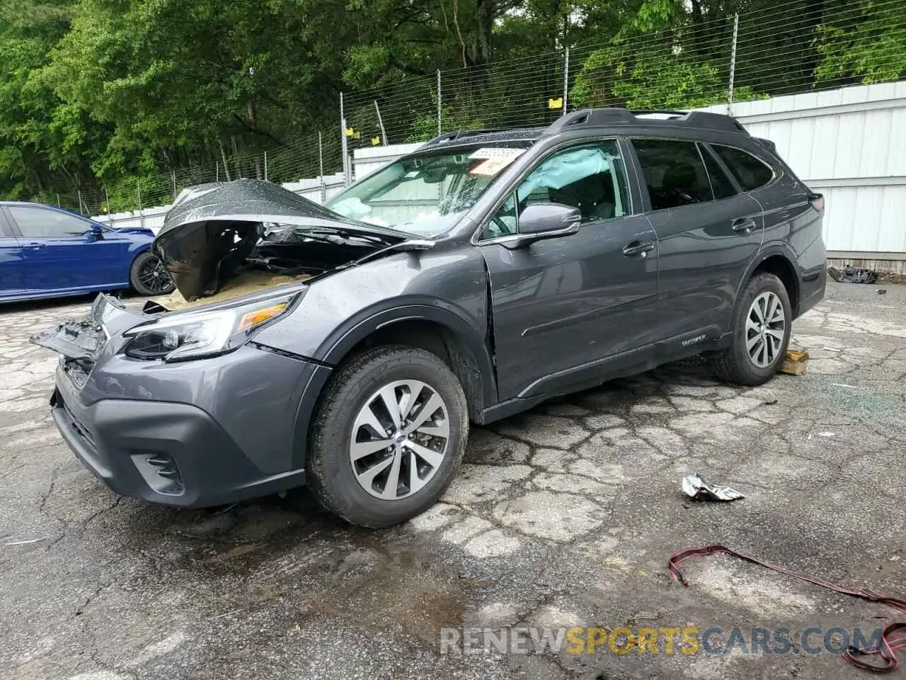 1 fotografías del automóvil dañado 4S4BTAFC3M3118647 SUBARU OUTBACK 2021