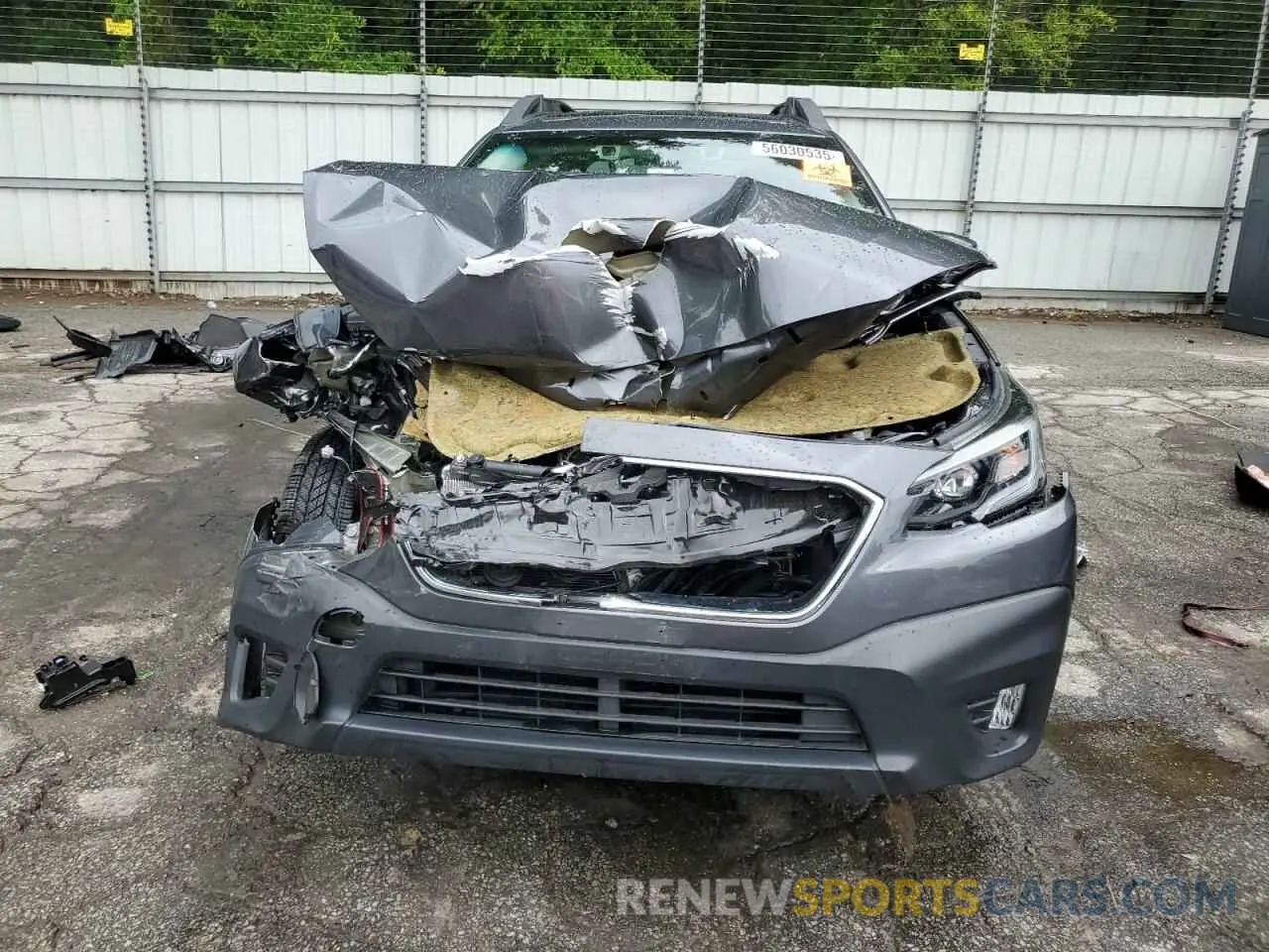 5 fotografías del automóvil dañado 4S4BTAFC3M3118647 SUBARU OUTBACK 2021