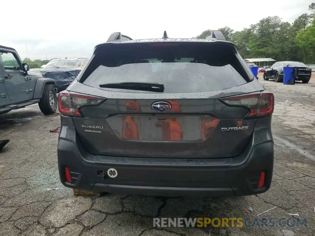 6 fotografías del automóvil dañado 4S4BTAFC3M3118647 SUBARU OUTBACK 2021