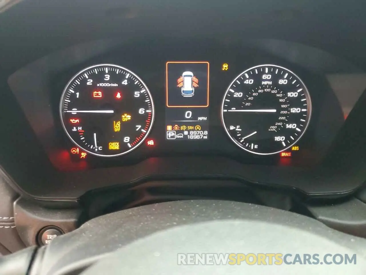 9 fotografías del automóvil dañado 4S4BTAFC3M3118647 SUBARU OUTBACK 2021