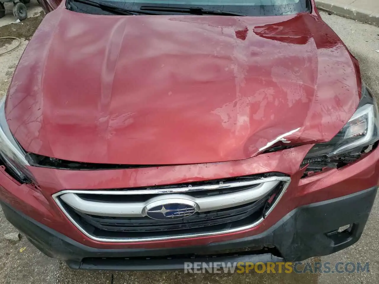 12 fotografías del automóvil dañado 4S4BTAFC3M3135657 SUBARU OUTBACK 2021