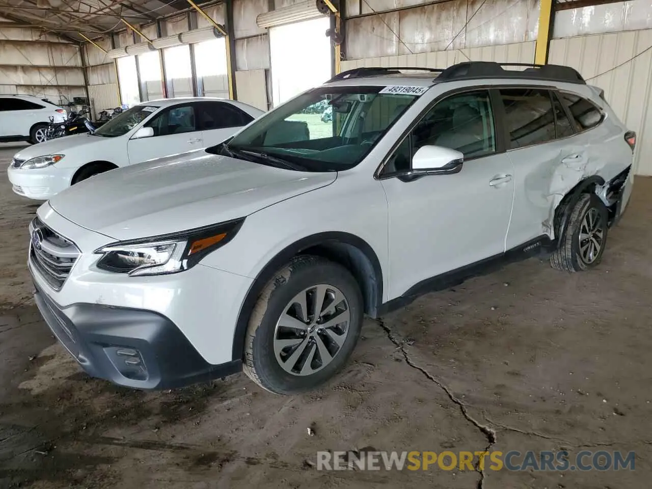 1 fotografías del automóvil dañado 4S4BTAFC3M3213161 SUBARU OUTBACK 2021