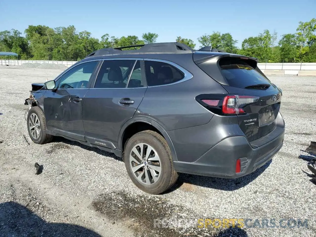 2 fotografías del automóvil dañado 4S4BTAFC7M3111944 SUBARU OUTBACK 2021