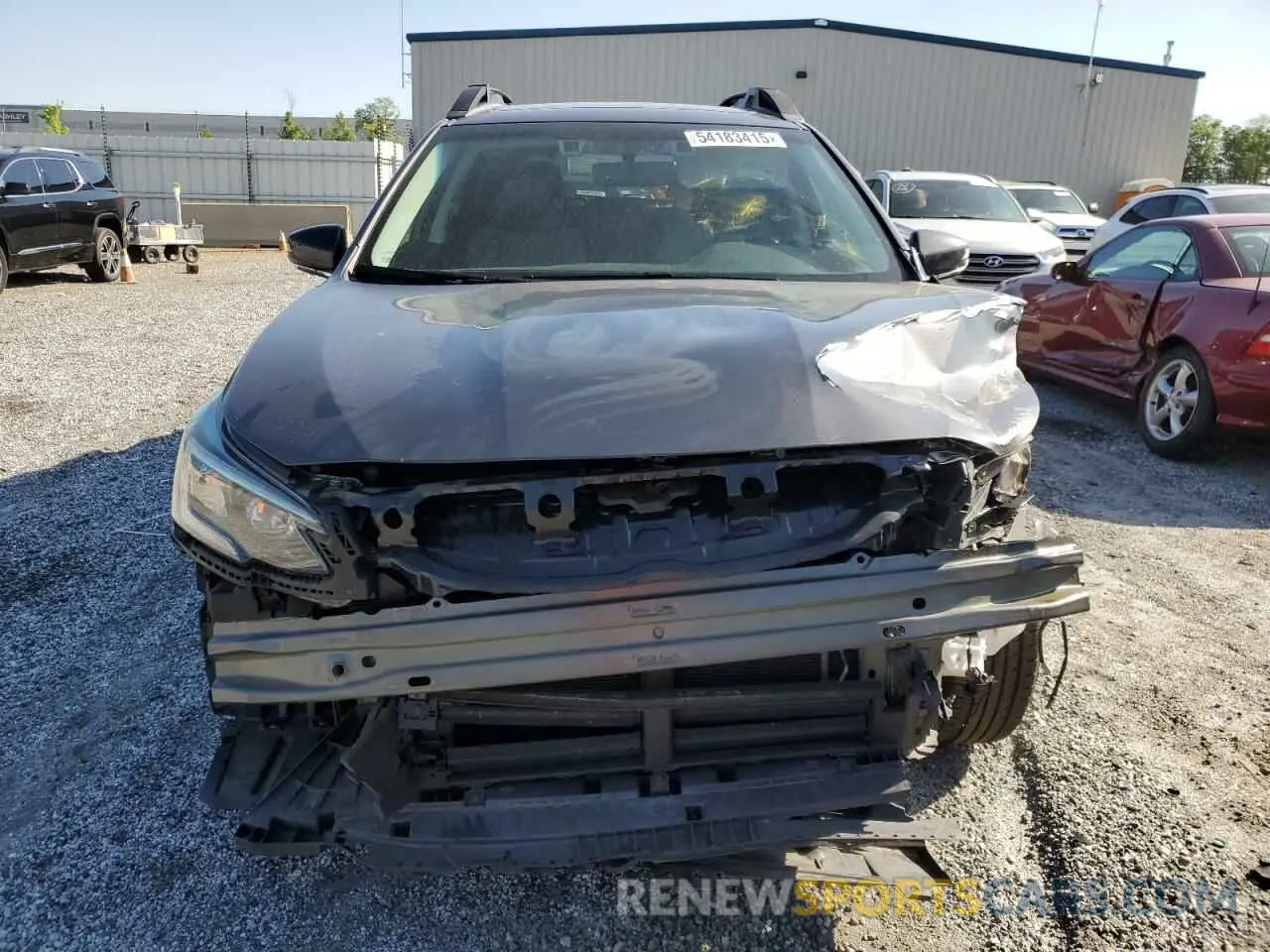 5 fotografías del automóvil dañado 4S4BTAFC7M3111944 SUBARU OUTBACK 2021