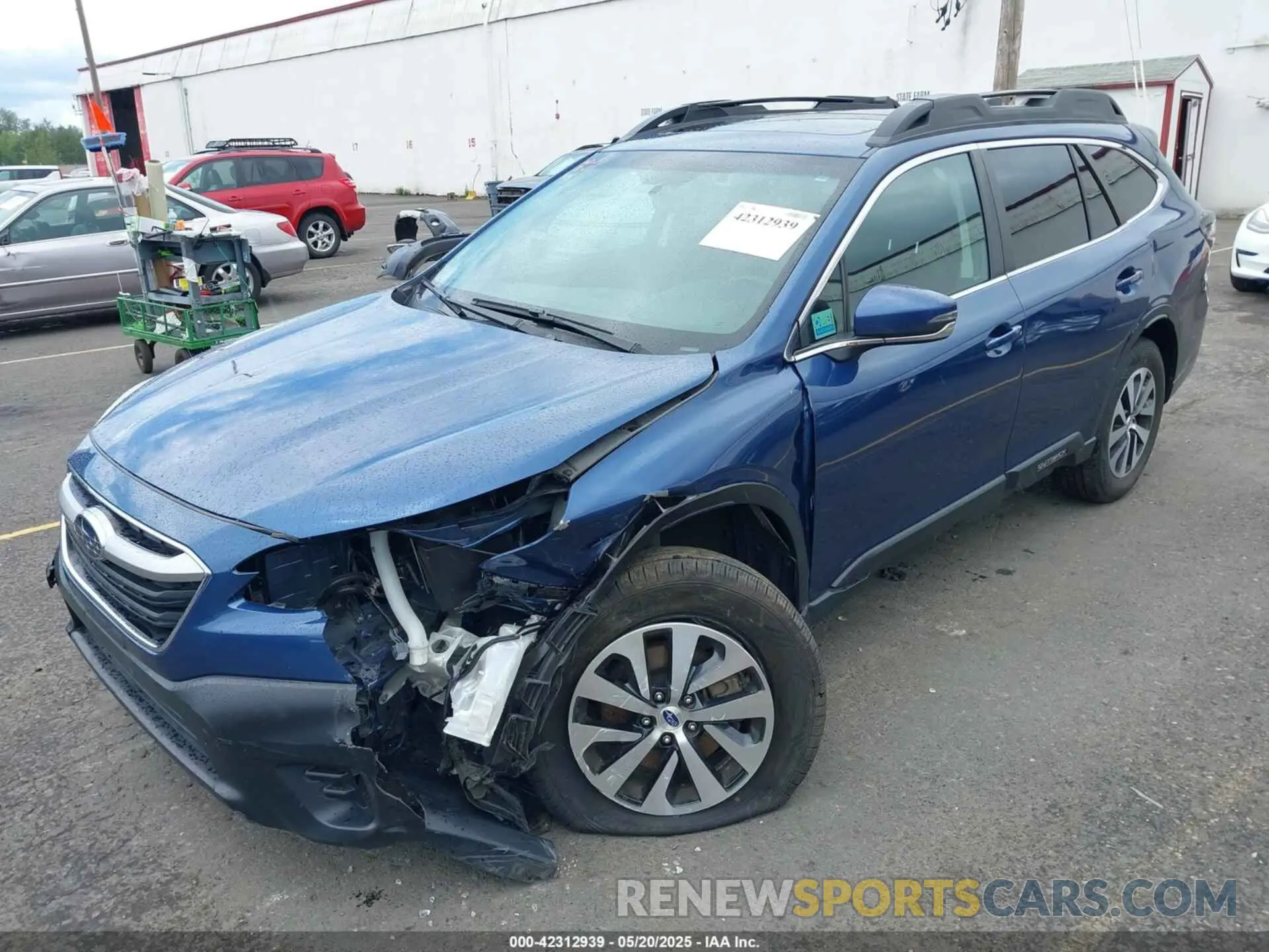 6 fotografías del automóvil dañado 4S4BTAFC7M3221019 SUBARU OUTBACK 2021
