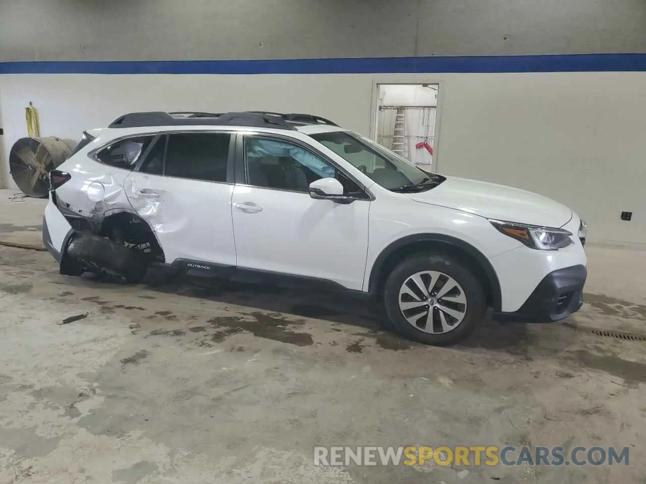 4 fotografías del automóvil dañado 4S4BTAFC8M3213222 SUBARU OUTBACK 2021