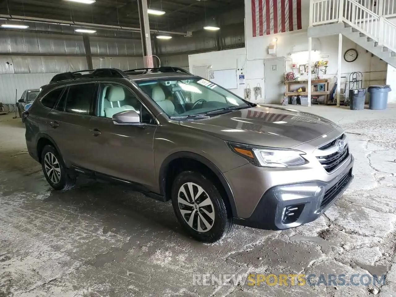 4 fotografías del automóvil dañado 4S4BTAFCXM3162869 SUBARU OUTBACK 2021